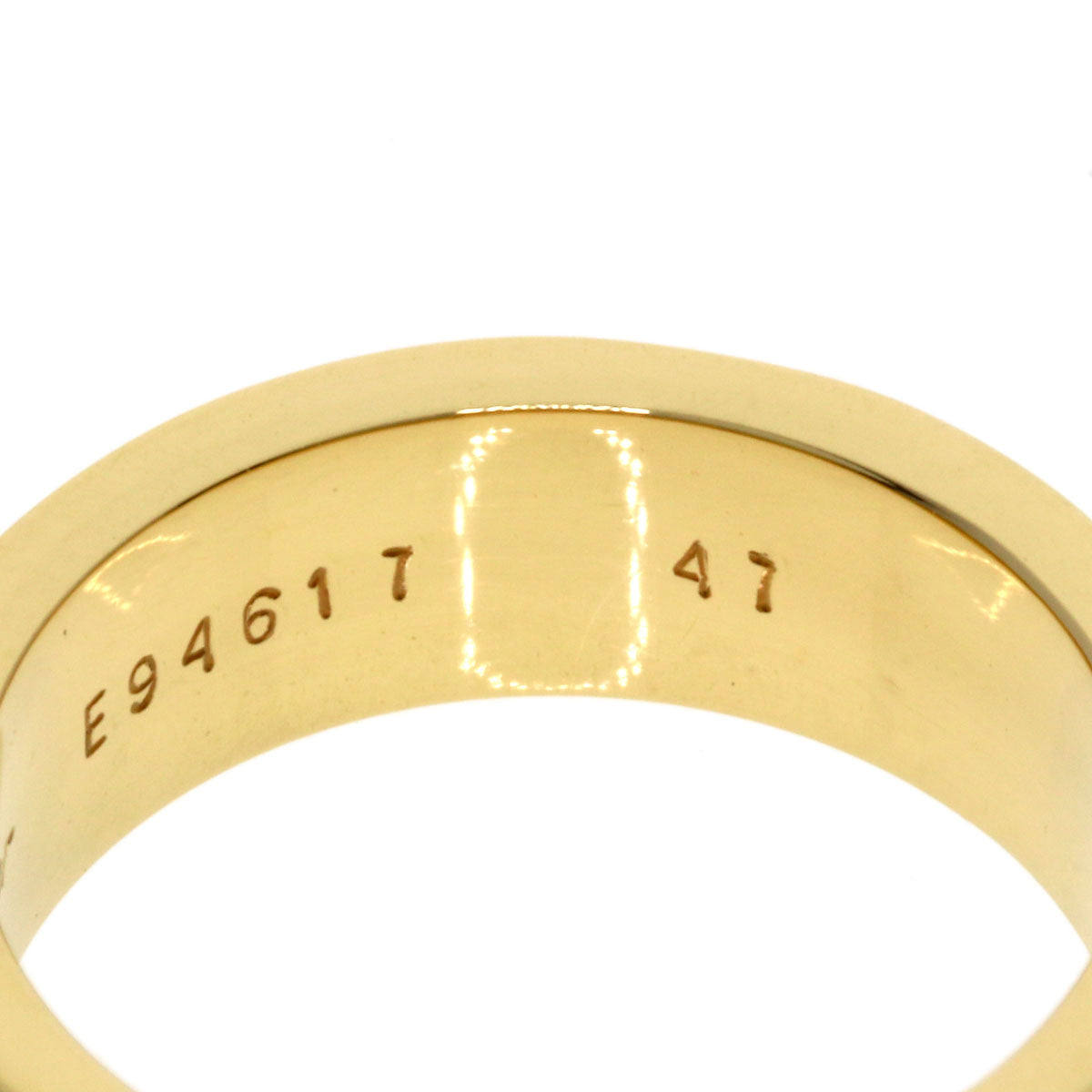 CARTIER   Ring love ring #47 K18 Yellow Gold Ladies