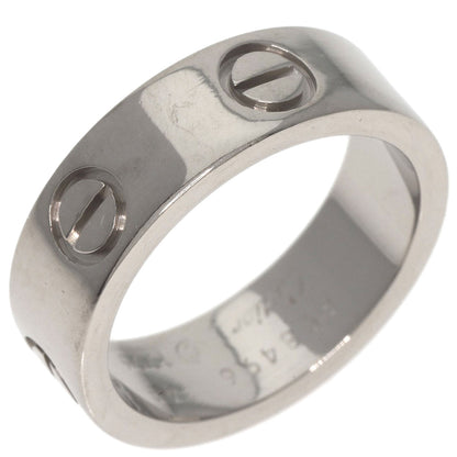 CARTIER   Ring love ring #49 K18 White Gold Ladies