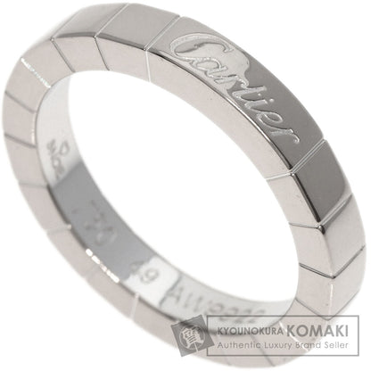 CARTIER   Ring Lanière ring #49 K18 White Gold Ladies