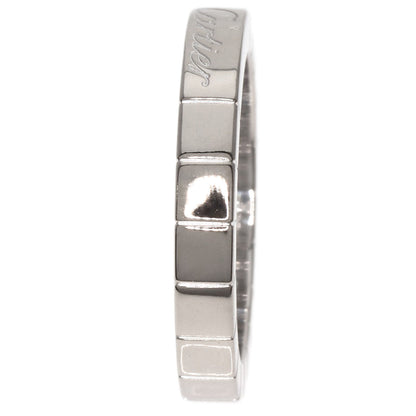 CARTIER   Ring Lanière ring #49 K18 White Gold Ladies