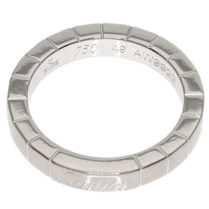 CARTIER   Ring Lanière ring #49 K18 White Gold Ladies