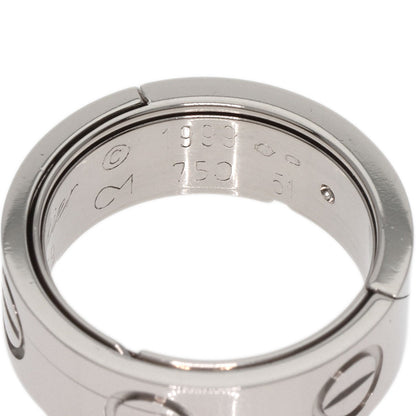 CARTIER   Ring Astro love ring 1999 Christmas limited edition #51 K18 White Gold Ladies