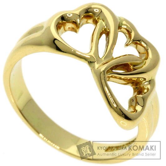 TIFFANY&Co.   Ring Triple heart K18 Yellow Gold Ladies
