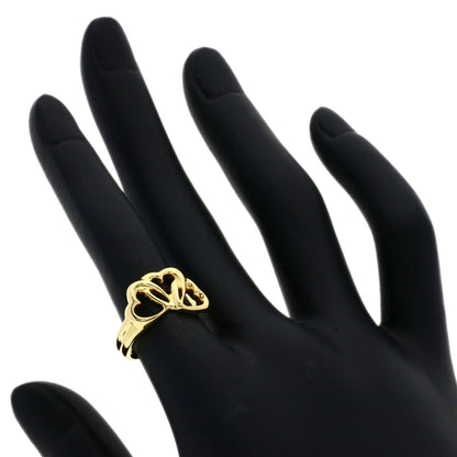 TIFFANY&Co.   Ring Triple heart K18 Yellow Gold Ladies
