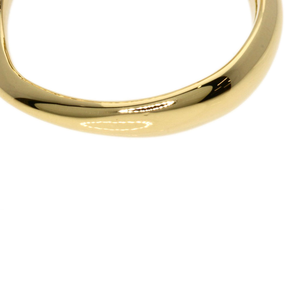 TIFFANY&Co.   Ring Open heart K18 Yellow Gold Ladies