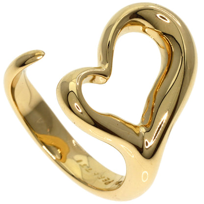 TIFFANY&Co.   Ring Open heart K18 Yellow Gold Ladies