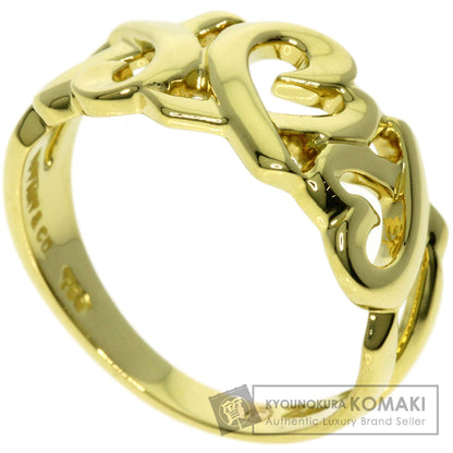 TIFFANY&Co.   Ring Triple rubbing heart K18 Yellow Gold Ladies