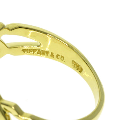 TIFFANY&Co.   Ring Triple rubbing heart K18 Yellow Gold Ladies