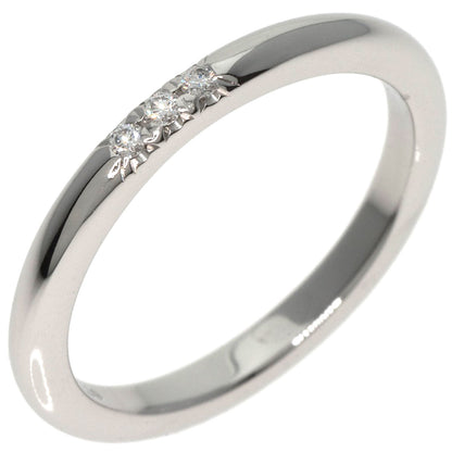 TIFFANY&Co.   Ring Classic Forever Wedding Band Diamond Platinum PT950 Ladies