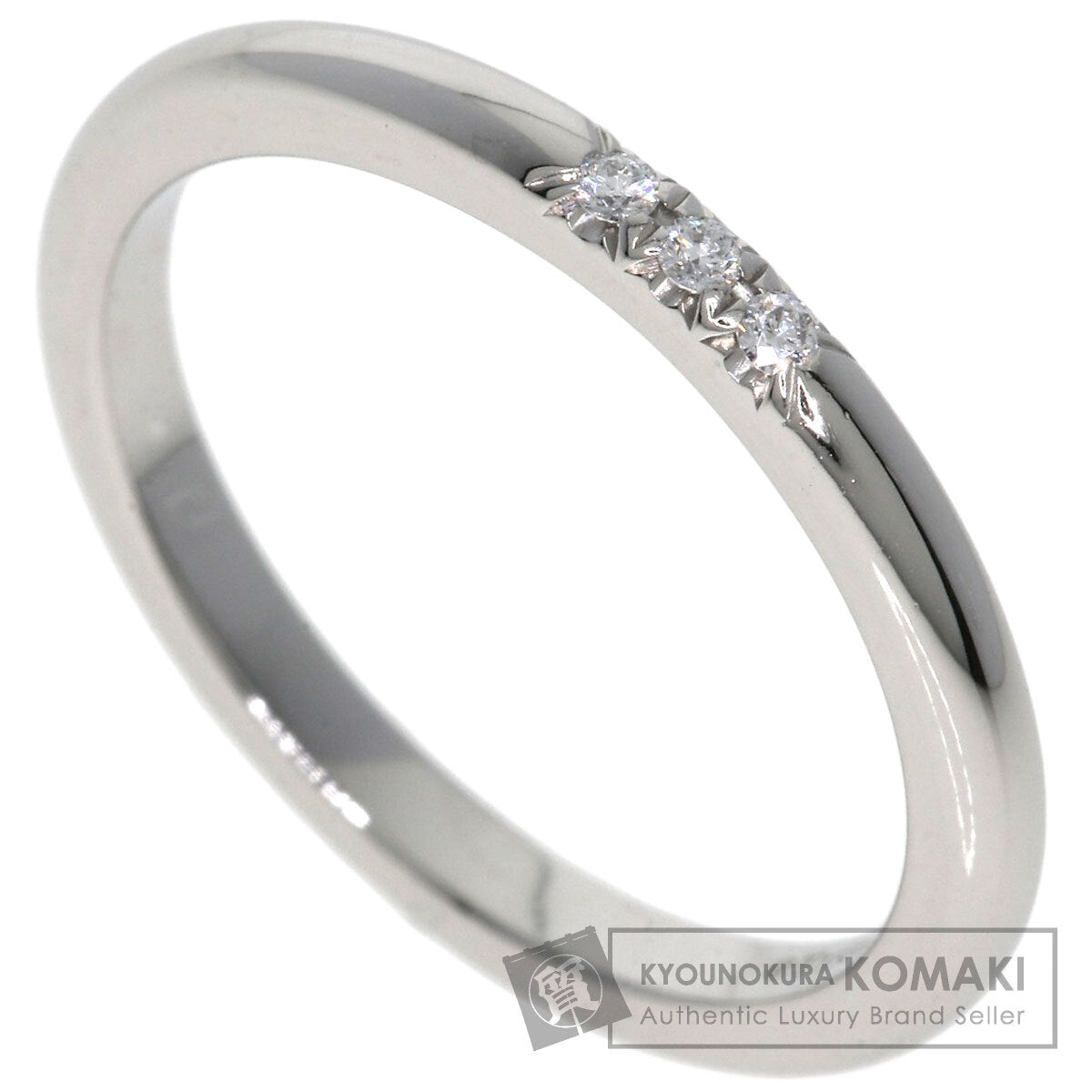 TIFFANY&Co. Forever Wedding Band Diamond Ring Platinum PT950 Ladies [Used]