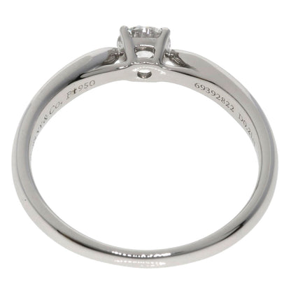 TIFFANY&Co.   Ring Harmony Round Bracelet Lillian 1P Diamond Platinum PT950 Ladies