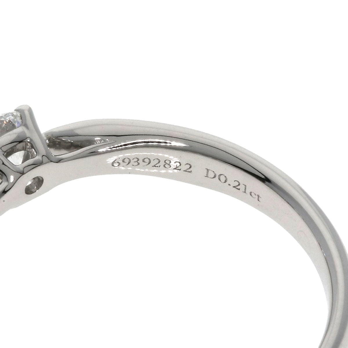 TIFFANY&Co.   Ring Harmony Round Bracelet Lillian 1P Diamond Platinum PT950 Ladies