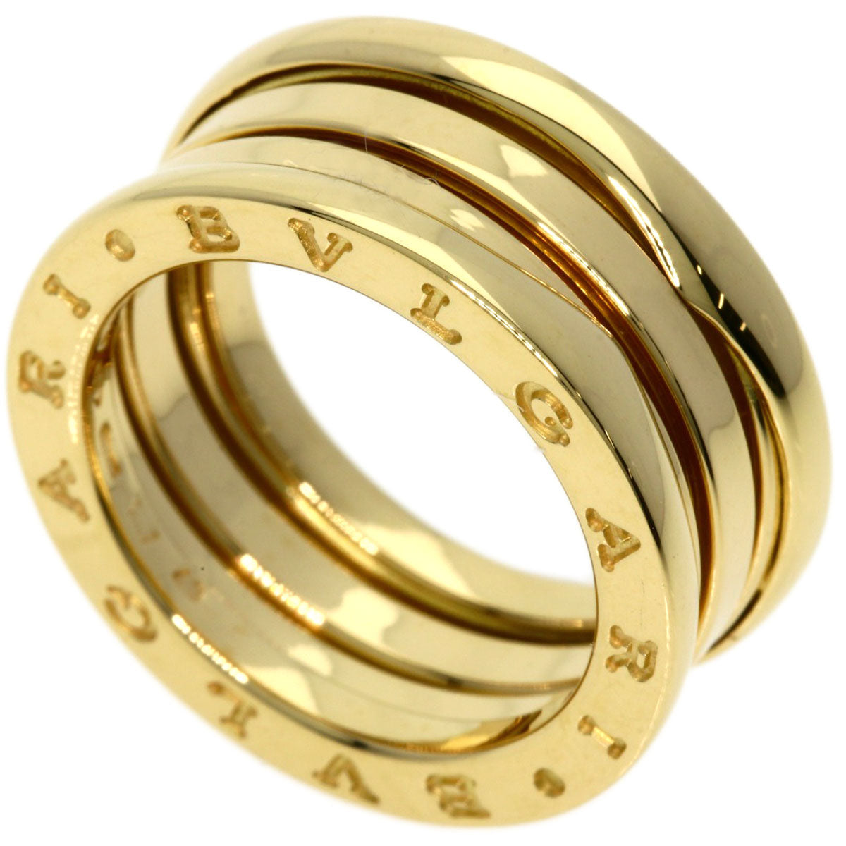 BVLGARI   Ring B.zero1 2 Band #49 K18 Yellow Gold Ladies