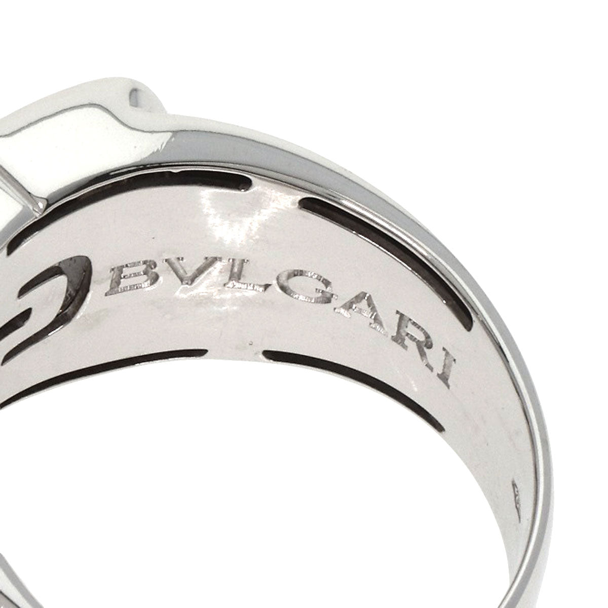 BVLGARI   Ring Parentesi K18 White Gold Ladies