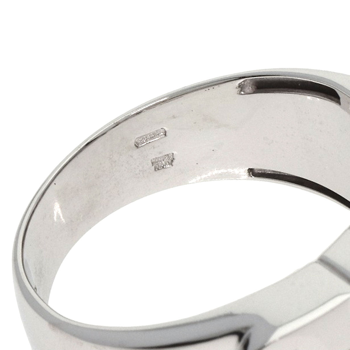 BVLGARI   Ring Parentesi K18 White Gold Ladies