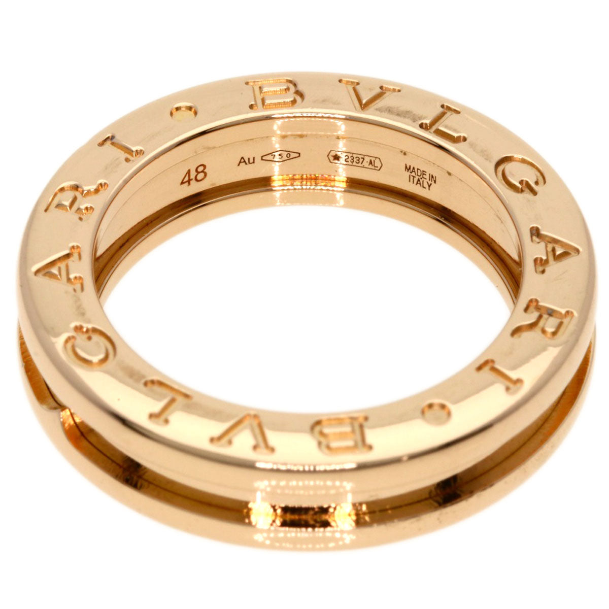 BVLGARI   Ring B.zero1 XS 1 band #48 K18 Pink Gold Ladies