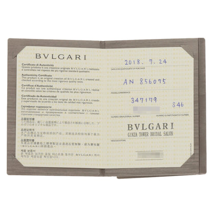 BVLGARI Feddy wedding Ring Platinum PT950 Ladies [Used]