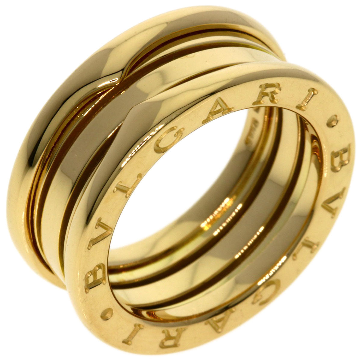 BVLGARI   Ring B.zero1 2 band #52 K18 Yellow Gold Ladies