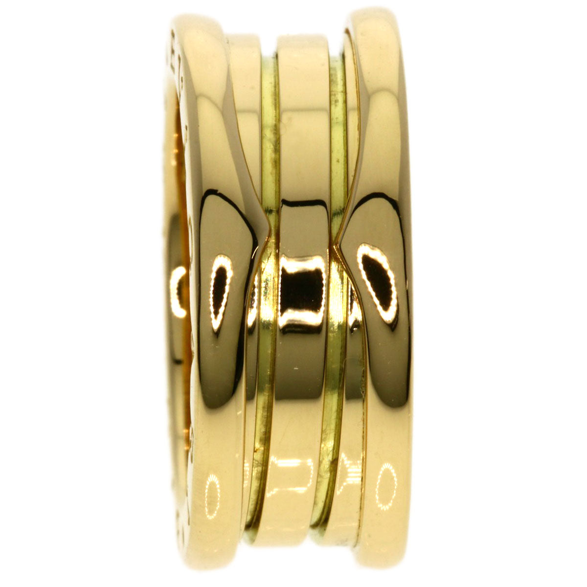 BVLGARI   Ring B.zero1 2 band #52 K18 Yellow Gold Ladies