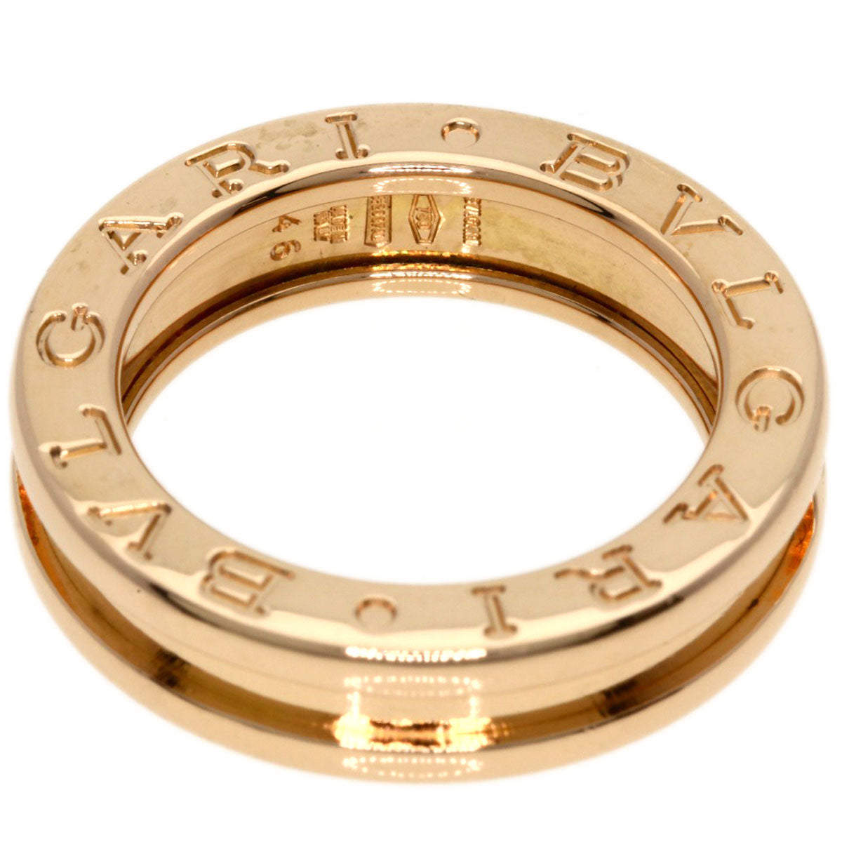 BVLGARI   Ring B.zero1 XS 1 Band #46 K18 Pink Gold Ladies