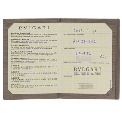 BVLGARI wedding Ring Platinum PT950 Ladies [Used]