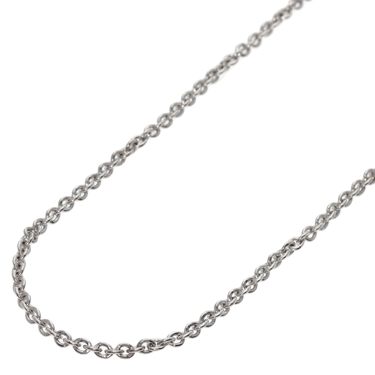 BVLGARI   Necklace Chain 15.7" K18 White Gold Ladies