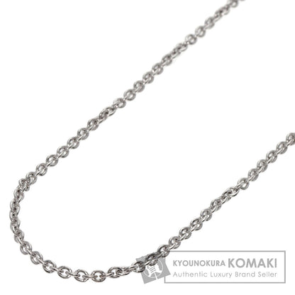 BVLGARI   Necklace Chain 15.7" K18 White Gold Ladies