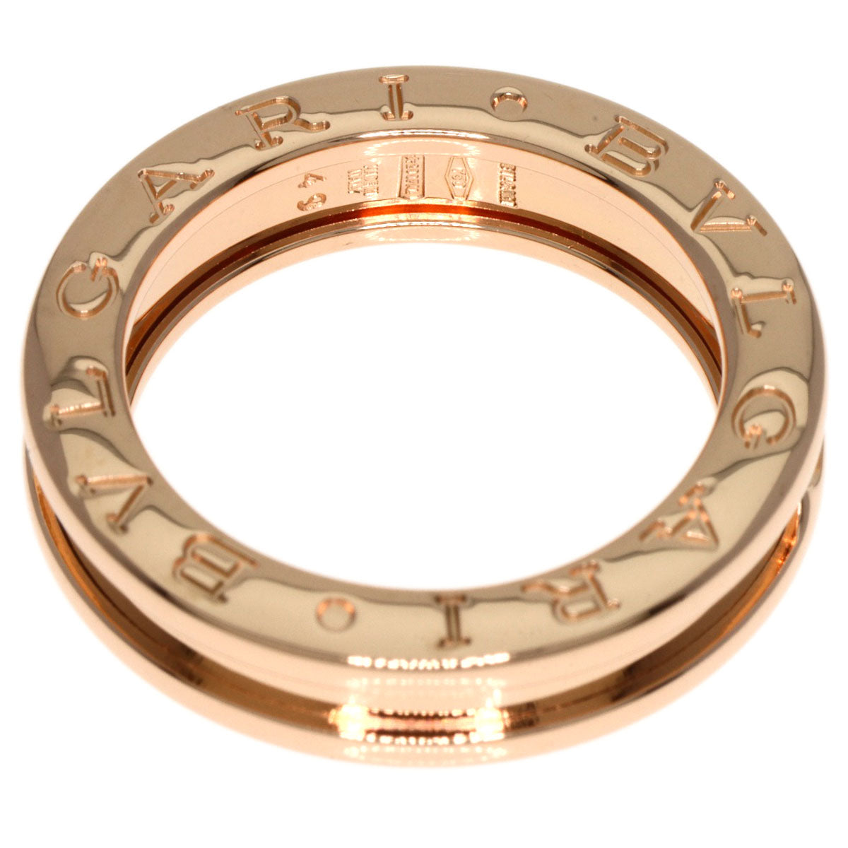 BVLGARI   Ring B.zero1 1 band #49 K18 Pink Gold Ladies