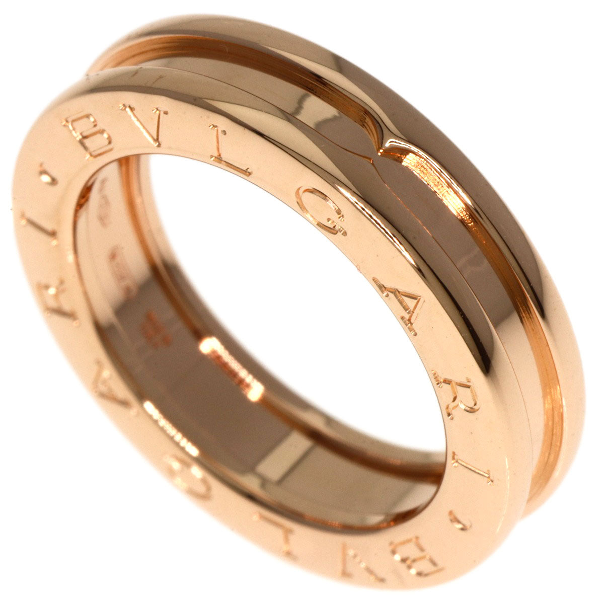 BVLGARI   Ring B.zero1 1 band #48 K18 Pink Gold Ladies