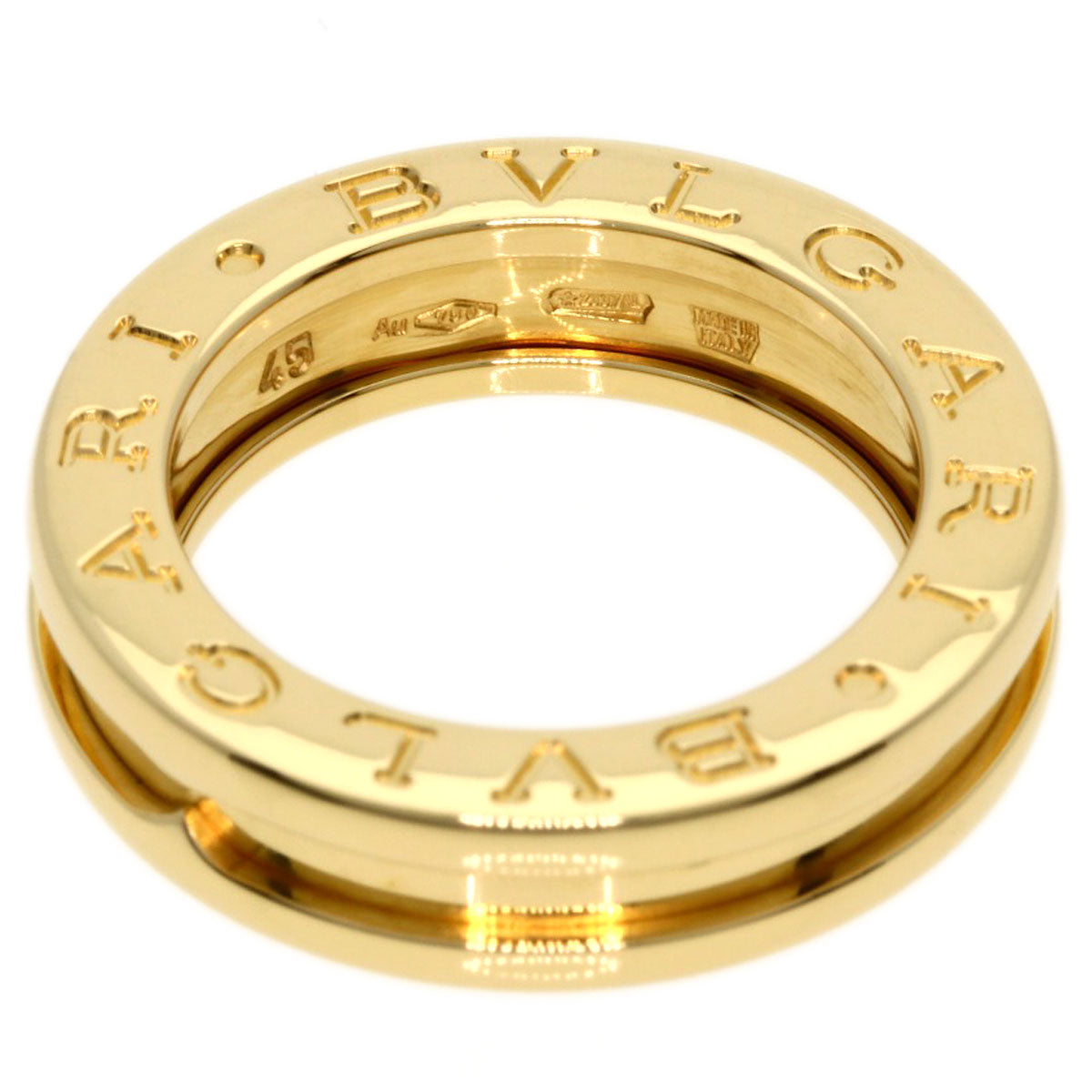 BVLGARI   Ring B.zero1 XS 1 band #45 K18 Yellow Gold Ladies