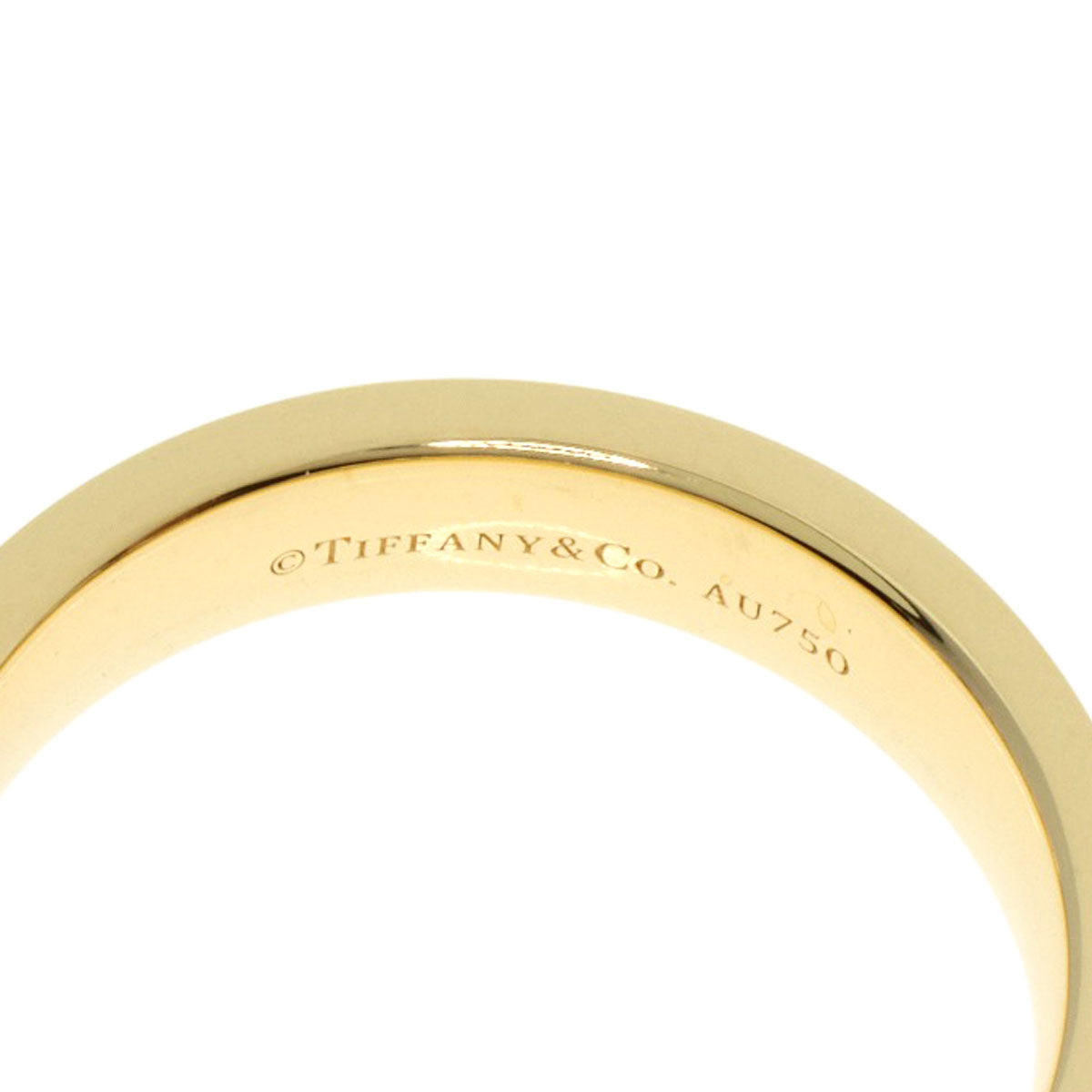 TIFFANY&Co.   Ring T narrow K18 Yellow Gold Ladies