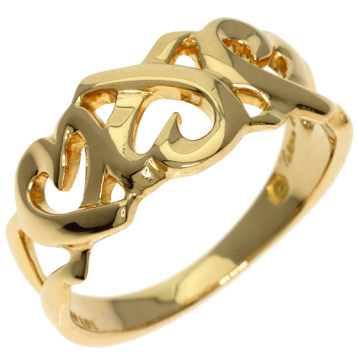 TIFFANY&Co.   Ring Loving heart K18 Yellow Gold Ladies