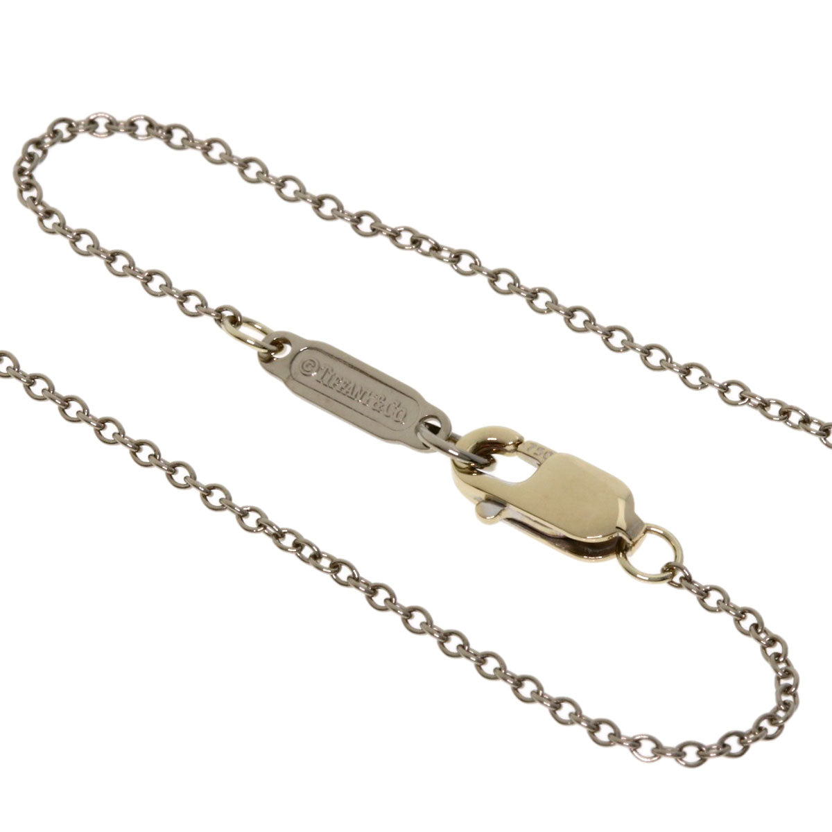 TIFFANY&Co.   Necklace multi heart drop K18 White Gold 18K Yellow GoldLadies