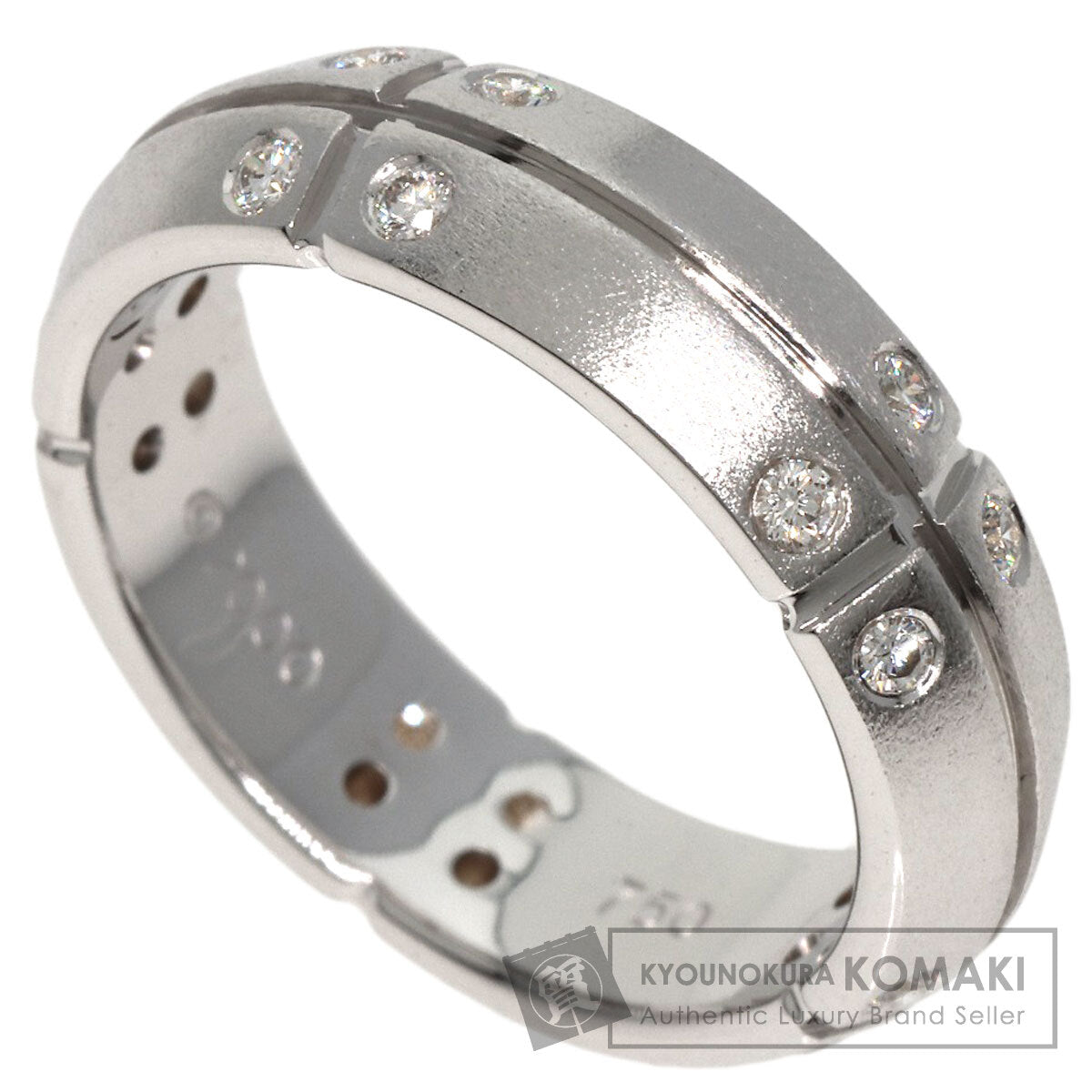 TIFFANY&Co.   Ring Streammerica Diamond K18 White Gold Ladies