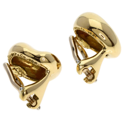 TIFFANY&Co.   Earring Bean K18 Yellow Gold Ladies