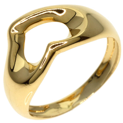 TIFFANY&Co.   Ring Open heart K18 Yellow Gold Ladies