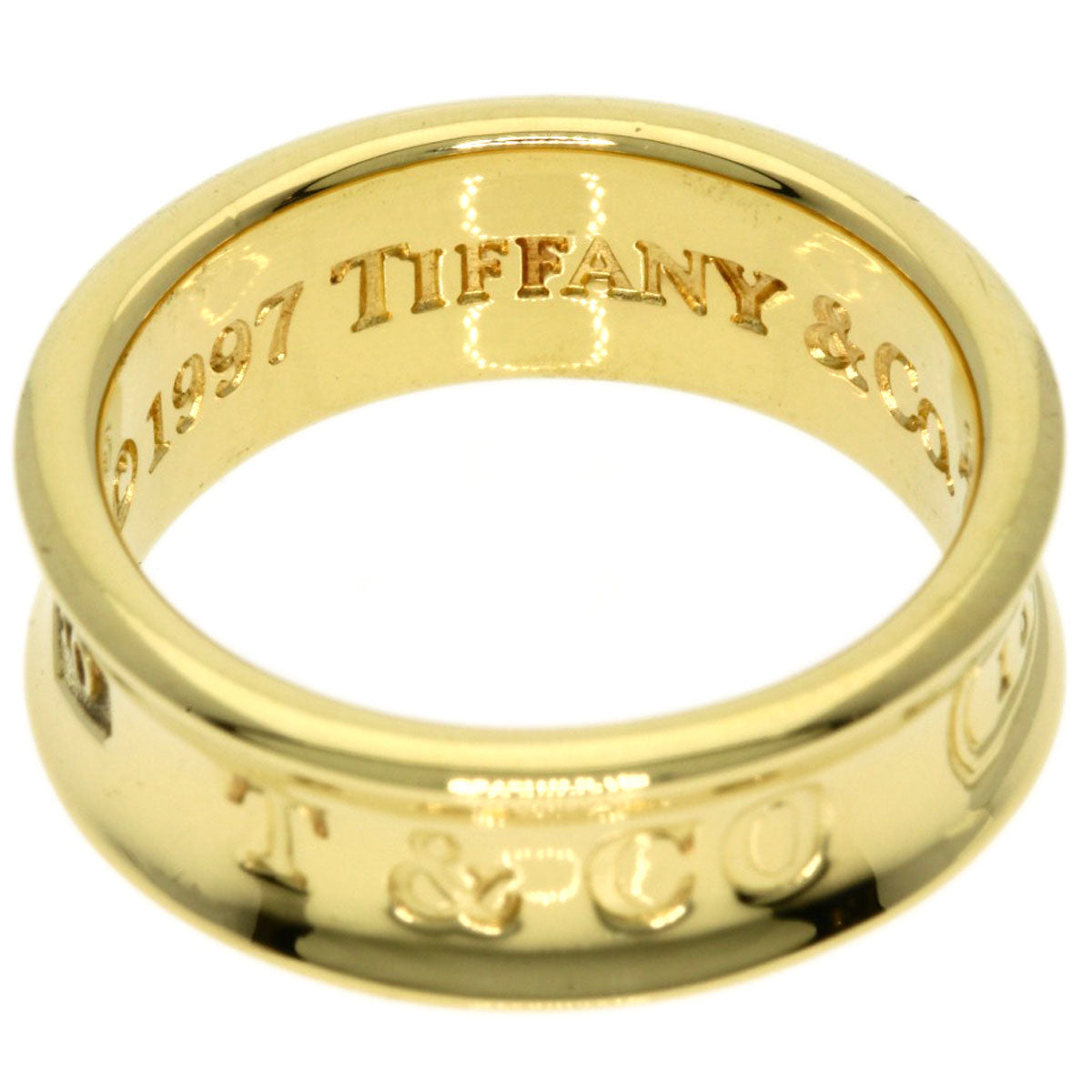 TIFFANY&Co.   Ring 1837 K18 Yellow Gold Ladies