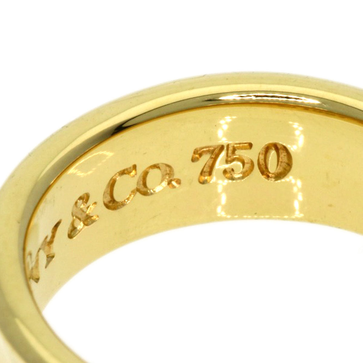 TIFFANY&Co.   Ring 1837 K18 Yellow Gold Ladies