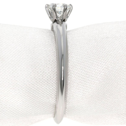 TIFFANY&Co.   Ring Solitaire Knife Edge Diamond Platinum PT950 Ladies