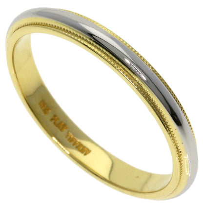 TIFFANY&Co.   Ring Milgrain K18 Yellow Gold PT950Ladies