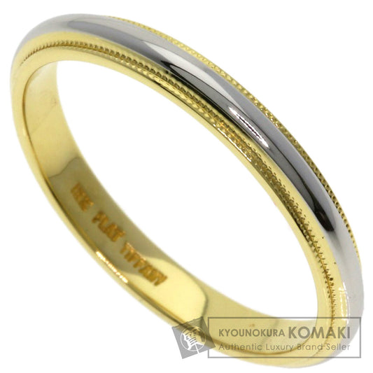 TIFFANY&Co.   Ring Milgrain K18 Yellow Gold PT950Ladies
