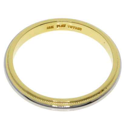 TIFFANY&Co.   Ring Milgrain K18 Yellow Gold PT950Ladies
