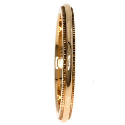 TIFFANY&Co.   Ring Milgrain K18 Pink Gold Ladies