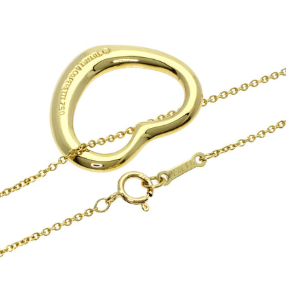 TIFFANY&Co.   Necklace Open heart K18 Yellow Gold Ladies