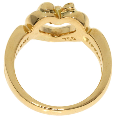 TIFFANY&Co.   Ring Heart ribbon K18 Yellow Gold Ladies