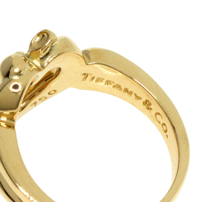 TIFFANY&Co.   Ring Heart ribbon K18 Yellow Gold Ladies