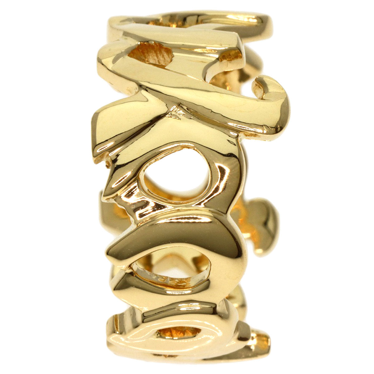 TIFFANY&Co.   Ring Love & Kiss Paloma Picasso K18 Yellow Gold Ladies