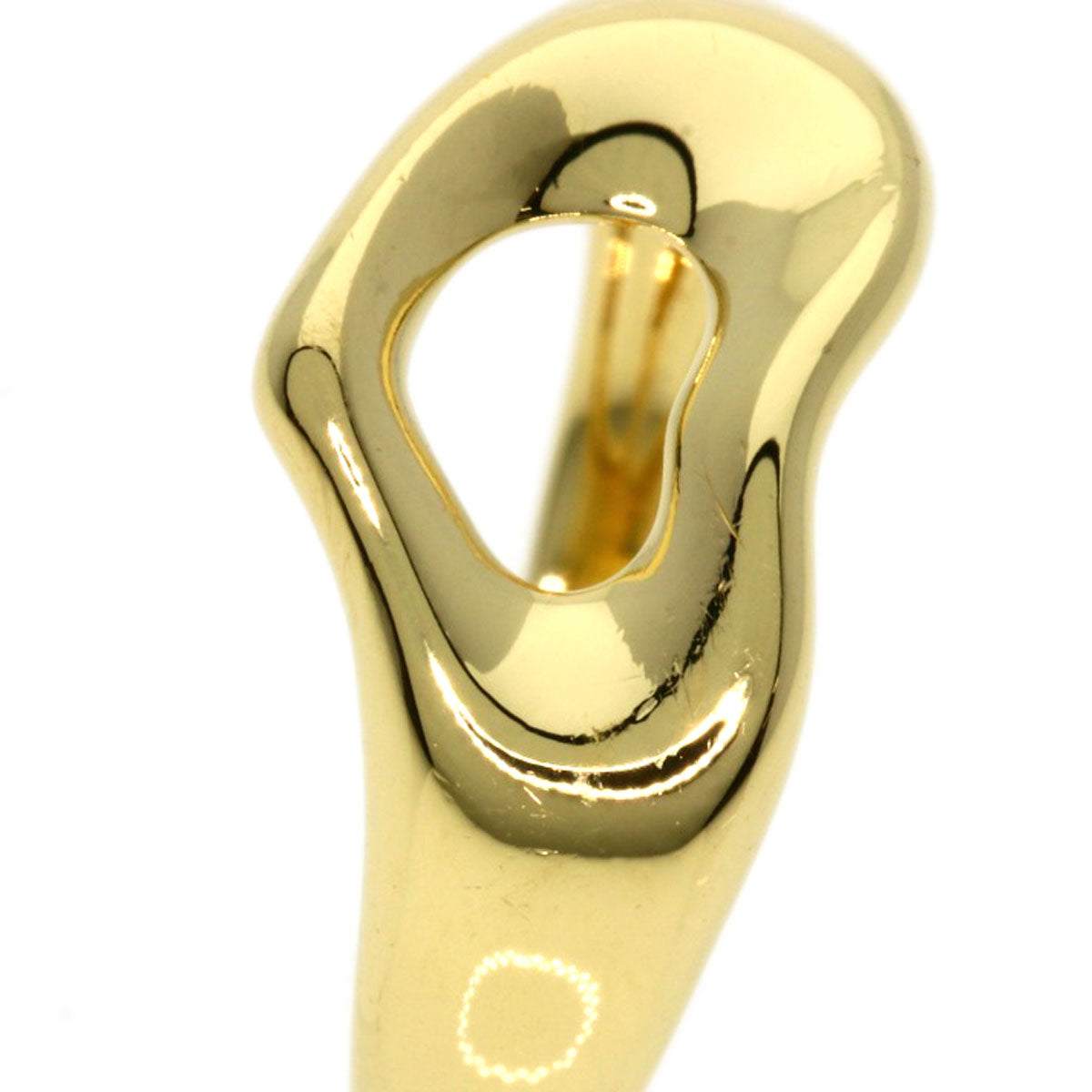 TIFFANY&Co.   Ring Open heart K18 Yellow Gold Ladies