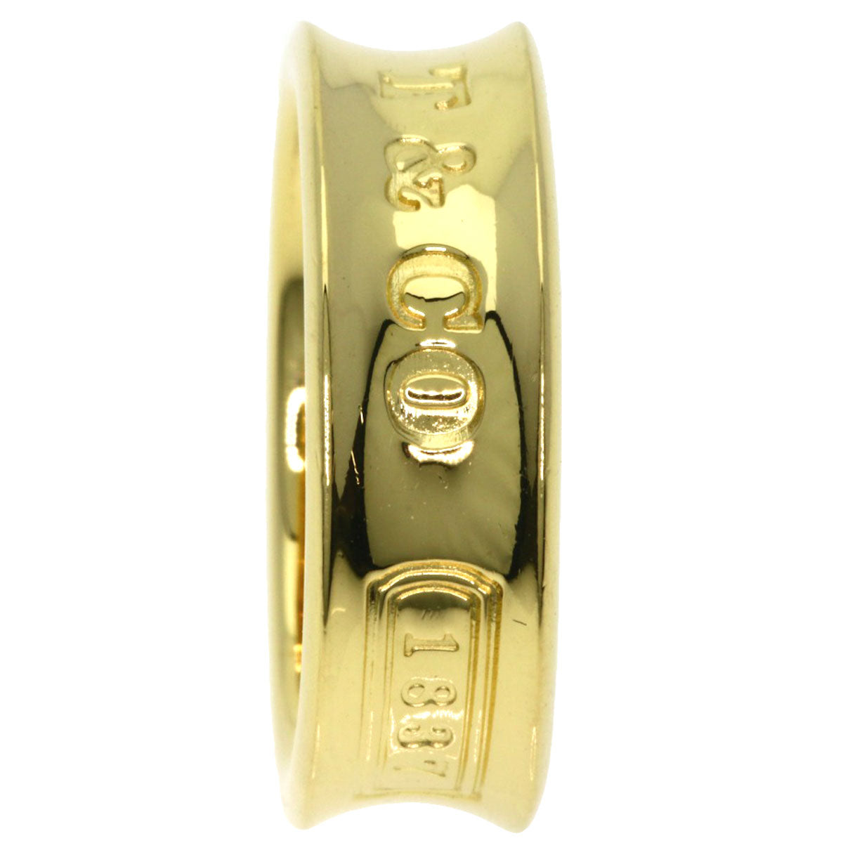 TIFFANY&Co.   Ring 1837 K18 Yellow Gold Ladies