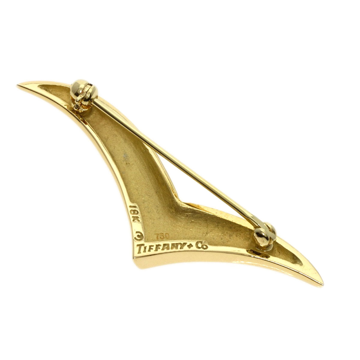 TIFFANY&Co.   Brooch Seagull K18 Yellow Gold Ladies